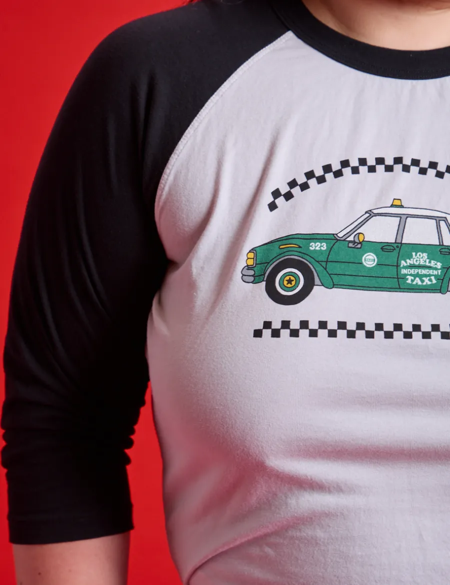 Best Taxi Raglan Tee - T-Shirts