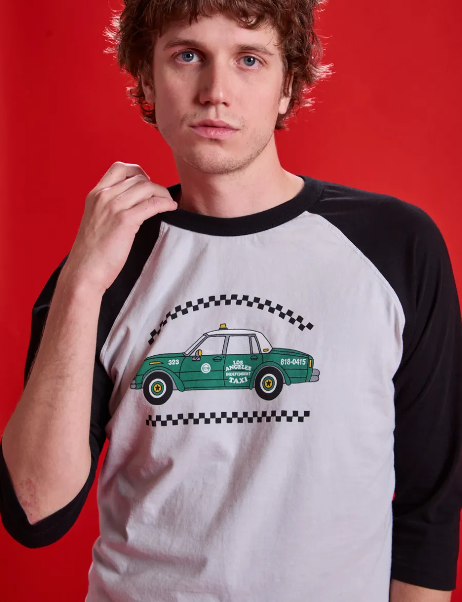 Best Taxi Raglan Tee - T-Shirts