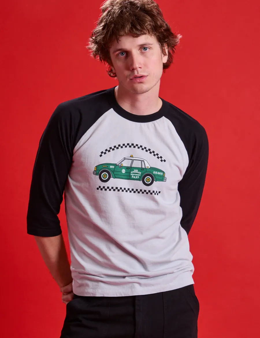 Best Taxi Raglan Tee - T-Shirts