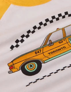 Fashion Taxi Raglan Tee - T-Shirts