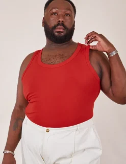 Discount The Tank Top - Mustang Red The Tank Top