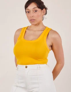 Hot The Tank Top - Sunshine Yellow The Tank Top