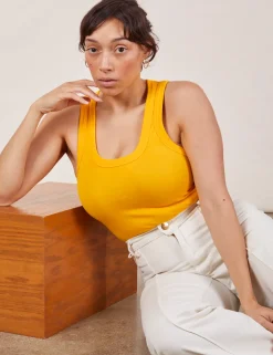 Hot The Tank Top - Sunshine Yellow The Tank Top