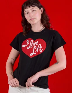 Best Tourist Tee - I ❤️ LA Graphic Tees|Organic Tees