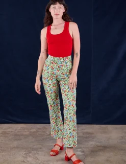 Fashion Work Pants - Strawberry Blossom Work Pants