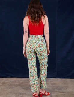 Fashion Work Pants - Strawberry Blossom Work Pants