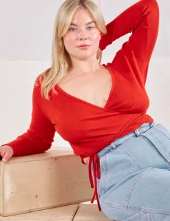 Sale Wrap Top - Wrap Tops|Wrap Tops