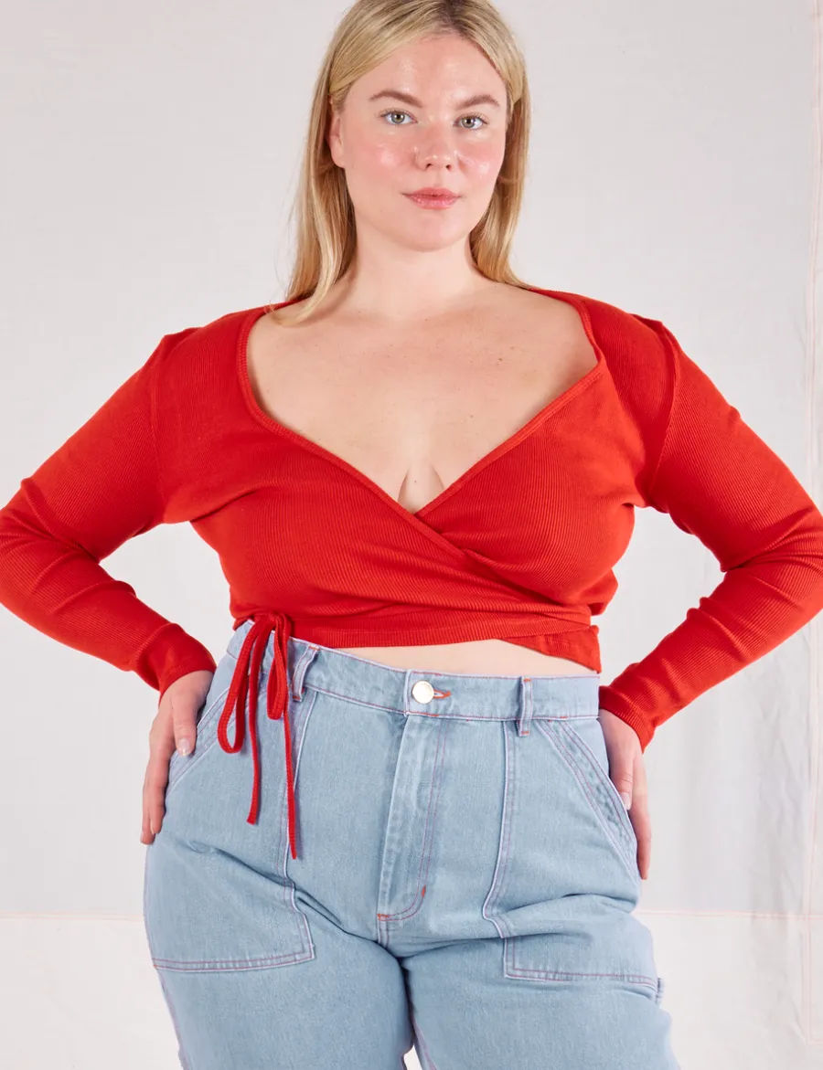 Sale Wrap Top - Wrap Tops|Wrap Tops