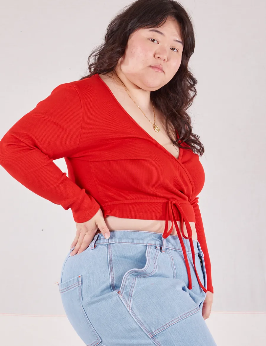Sale Wrap Top - Wrap Tops|Wrap Tops